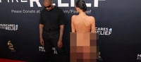 Bianca Censori goes nakéd on the 2025 Grammys Red Carpet - Netizens Slam Kanye West